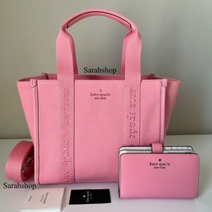 ♠️Kate Spade Kip small tote set